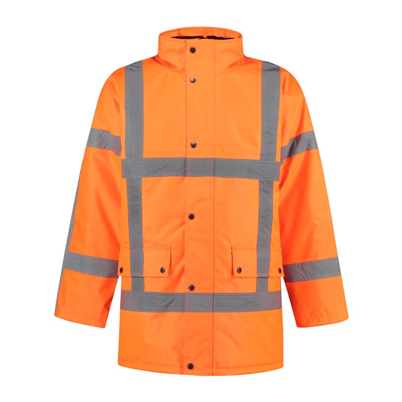 Kuipers parka high visibility RWS oranje