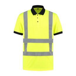 Kuipers High Visibility poloshirt RWS geel