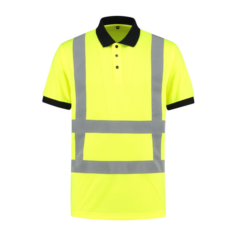 Kuipers High Visibility poloshirt RWS geel