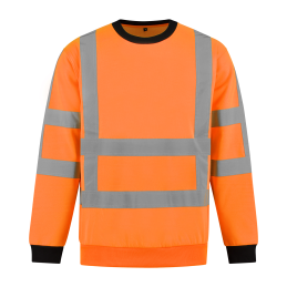 Kuipers High Visibility sweater RWS oranje