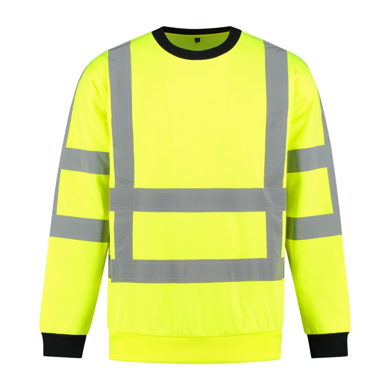 Kuipers High Visibility sweater RWS geel