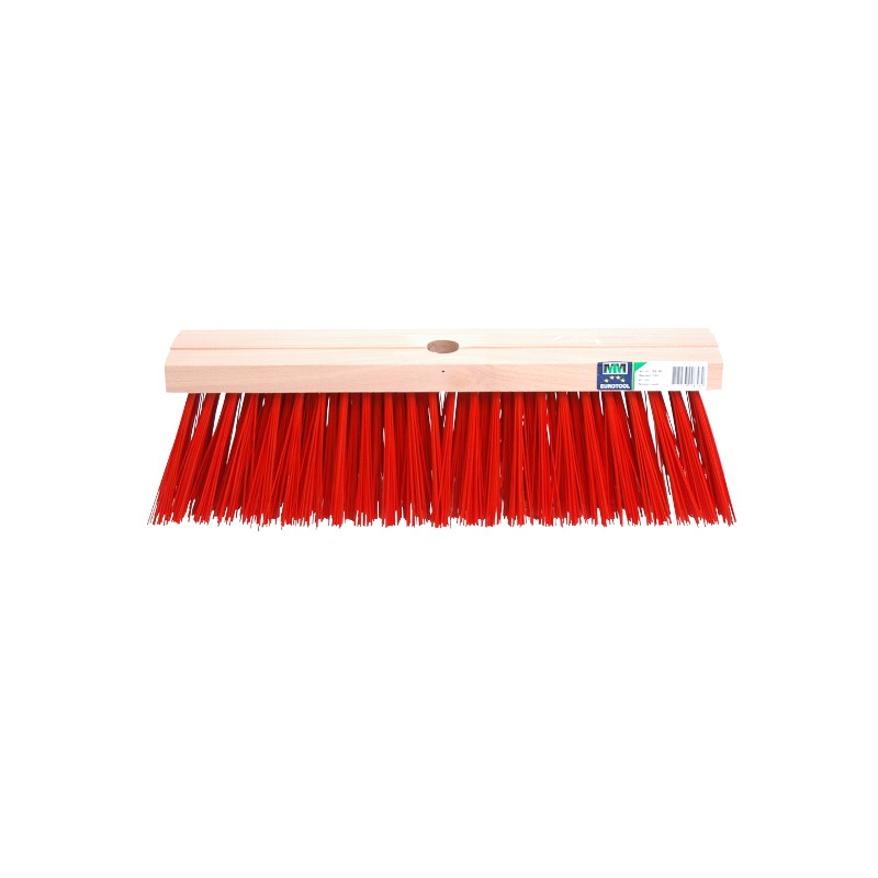 Bezem FSC kunstvezel rood 41 cm Bezem FSC kunstvezel rood 41 cm