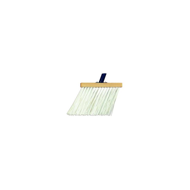 Schuine gootbezem wit 28 cm Schuine gootbezem wit 28 cm